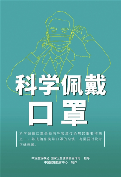 科學(xué)佩戴口罩